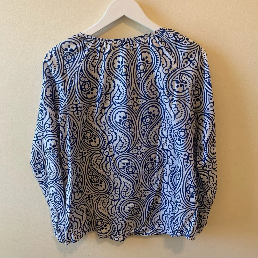 Talbots Embroidered Blouse - Picture 5 of 6